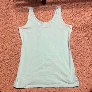 Maurices tank top, size Large, teal in color